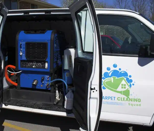Van of thr Carpet Cleaning Squad Detroit, MI